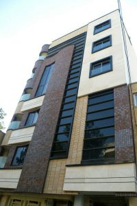 پروژه اجرای نما آجرنسوز ساختمان مرداویج - اصفهان