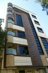 پروژه اجرای نما آجرنسوز ساختمان مرداویج - اصفهان