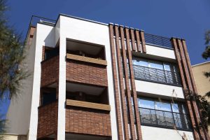 پروژه اجرای آجر رستیک نما ساختمان - اصفهان