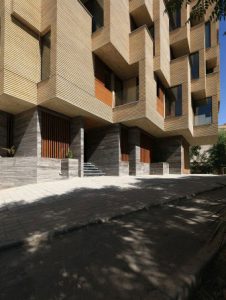 پروژه آجرنسوز نما مجتمع مسکونی خواب آرام - اصفهان