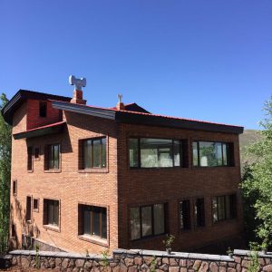 پروژه نماسازی ویلا آجرنسوز - دماوند