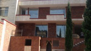 پروژه اجرای محوطه سازی و نما آجرنسوز - تهران