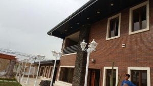 پروژه اجرای نما و محوطه سازی ویلا - کردان