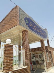 پروژه اجرای آجرنما ساختمان رادیوتراپی - دزفول