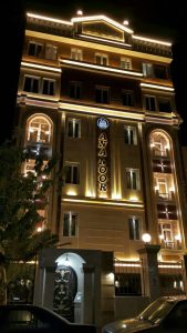 پروژه اجرای آجرنسوز نمای ساختمان آنانور - تهران