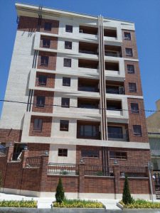 پروژه اجرای نما ساختمان آجرنسوز - تهرانپارس