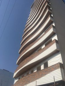 پروژه اجرا آجرنسوز نما مجتمع مسکونی خانه آرمانی - بابلسر