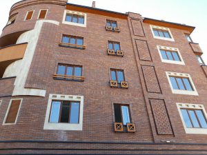 پروژه آجرنما ساختمان مسکونی عظیمیه - کرج