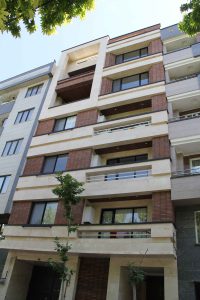 پروژه اجرا نمای آجری ساختمان مسکونی - شرق تهران
