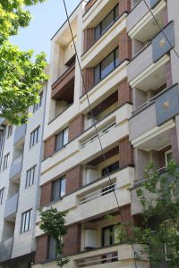 پروژه اجرا نمای آجری ساختمان مسکونی - شرق تهران