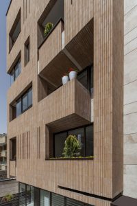 پروژه اجرای نمای آجرنسوز ساختمان کاشانه - اصفهان