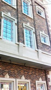 پروژه اجرای نما ساختمان آجری درمانگاه - ایلام