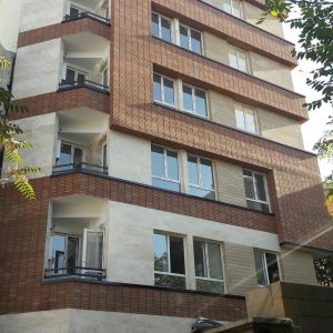 پروژه نما آجری ساختمان مسکونی - ستارخان