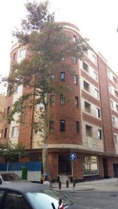 پروژه اجرای آجرنسوز نما ساختمان مسکونی - خیابان سی تیر