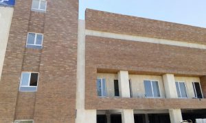 پروژه اجرای آجرنما ساختمان شورای شهر - پاکدشت