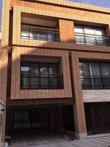 پروژه اجرای آجرنسوز نما ساختمان - اصفهان