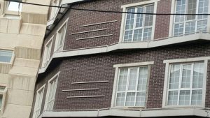 پروژه اجرای آجر نما ساختمان مینی سیتی - سوهانک تهران