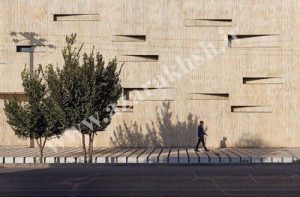 پروژه نما آجری ساختمان یست خانه - یزد