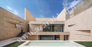 پروژه نما آجری ساختمان یست خانه - یزد