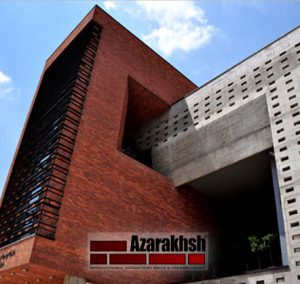 پروژه اجرا آجرنسوز نما ساختمان نظام مهندسی - قزوین