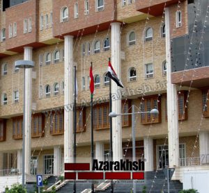 نما آجری ساختمان شهرداری سلیمانیه