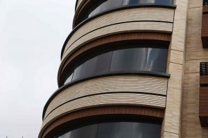 پروژه اجرای آجرنما مجتمع مسکونی صدرا - اصفهان