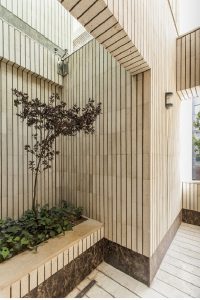 پروژه نمای آجر ساختمان مسکونی مهرآباد - اصفهان