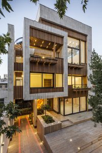 پروژه نمای آجر ساختمان مسکونی مهرآباد - اصفهان