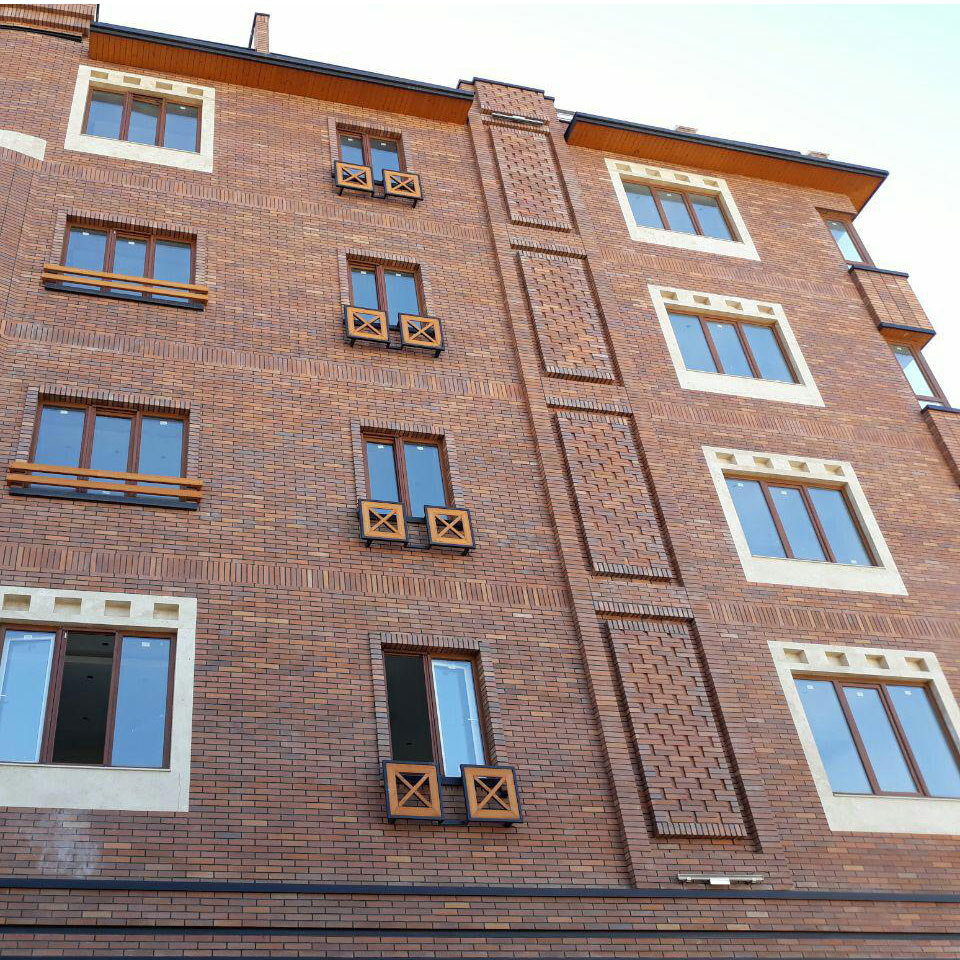 پروژه آجرنما ساختمان مسکونی عظیمیه - کرج