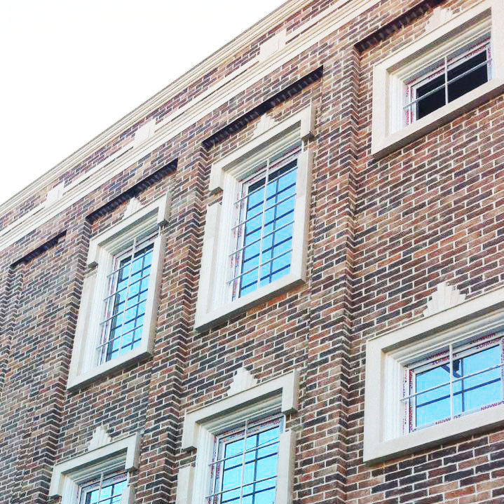 پروژه اجرای نما ساختمان آجری درمانگاه - ایلام