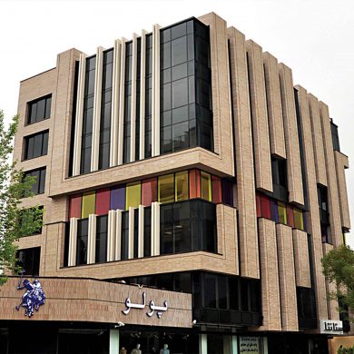 پروژه آجرنما ساختمان مجتمع تجاری، اداری پدیده - اصفهان