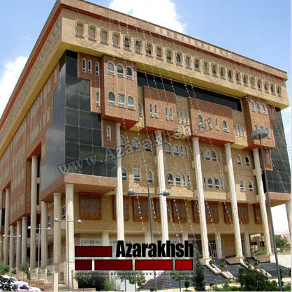 پروژه نما آجری ساختمان شهرداری - سلیمانیه عراق