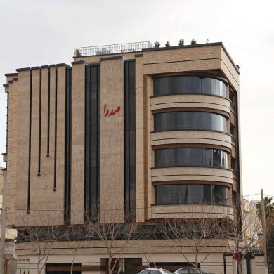 پروژه اجرای آجرنما مجتمع مسکونی صدرا - اصفهان