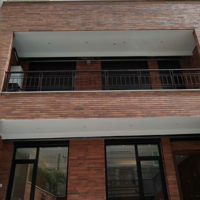 پروژه اجرای آجرنسوز ساختمان مسکونی آزادی - تهران