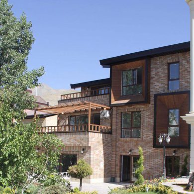 پروژه ویلاسازی اجرای نما آجرنسوز - لواسان