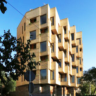 پروژه آجرنسوز نما مجتمع مسکونی خواب آرام - اصفهان