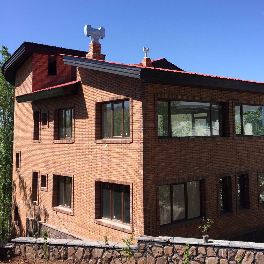 پروژه نماسازی ویلا آجرنسوز - دماوند