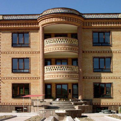 پروژه اجرای آجرنما ساختمان - لواسان