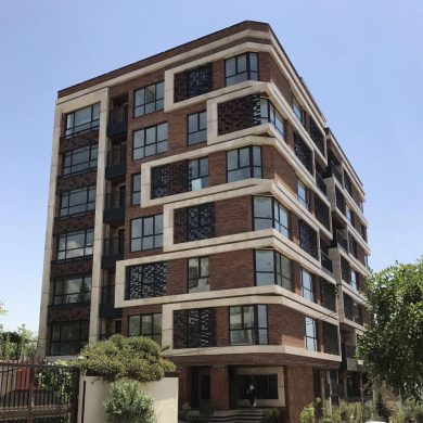 پروژه اجرا آجرنسوزنما مجتمع مسکونی ستاری - تهران