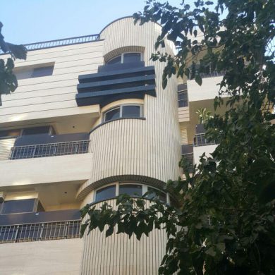 پروژه اجرا نما ساختمان مسکونی آجرنسوز - اصفهان