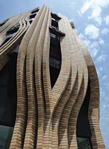 پروژه اجرا آجر نما ساختمان شرکت بهتاش سپاهان - اصفهان