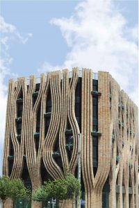 پروژه اجرا آجر نما ساختمان شرکت بهتاش سپاهان - اصفهان