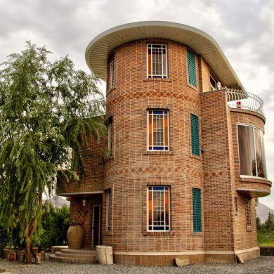 پروژه ساختمان نما آجرنسوز - گلپایگان