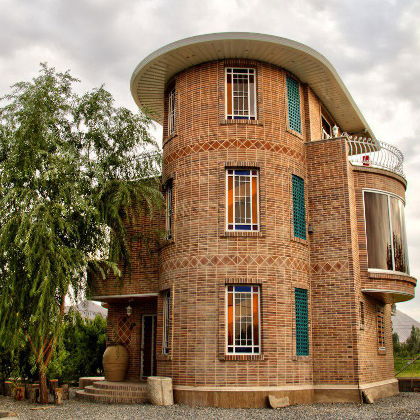 پروژه ساختمان نما آجرنسوز - گلپایگان