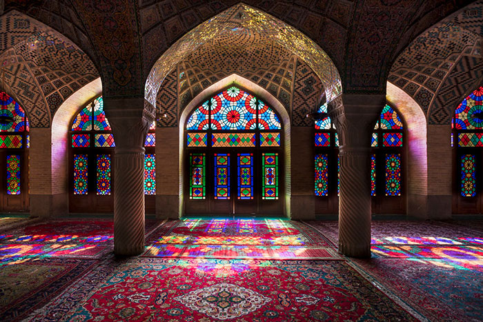 مسجد نصیرالملک شیراز آثار ارزشمند معماری ایرانی