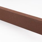 آجر نسوز نما قهوه ای تیره مدرن آذرخش cm 2*7*33 - AB3101