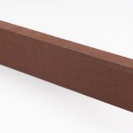 آجر نسوز نما قهوه ای تیره مدرن آذرخش 2*7*33 - AB3101